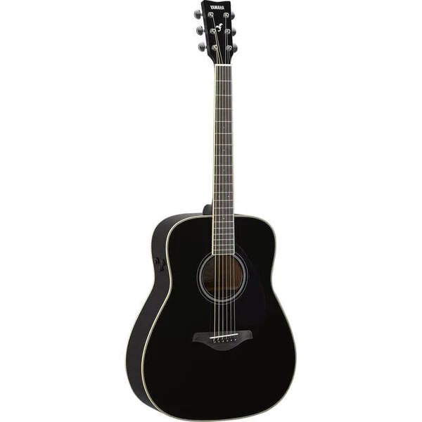 Yamaha FG-TA BL TransAcoustic Dreadnought Acoustic-Electric Guitar Black **NEW**
