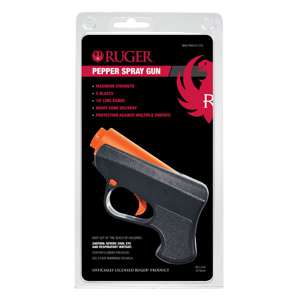 Pepper Spray Gun Ruger Police Strength Reloadable10-Foot Range Fast Free Shippin