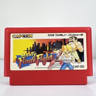 Mighty Final Fight NES CAPCOM Nintendo Famicom From Japan JP Game