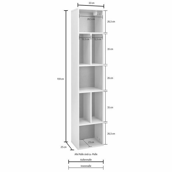 REGAL WANDBOARD WOHNZIMMER SCHRANK ANTHRAZIT HOCHGLANZ ALTEICHE MATT NEU 604717