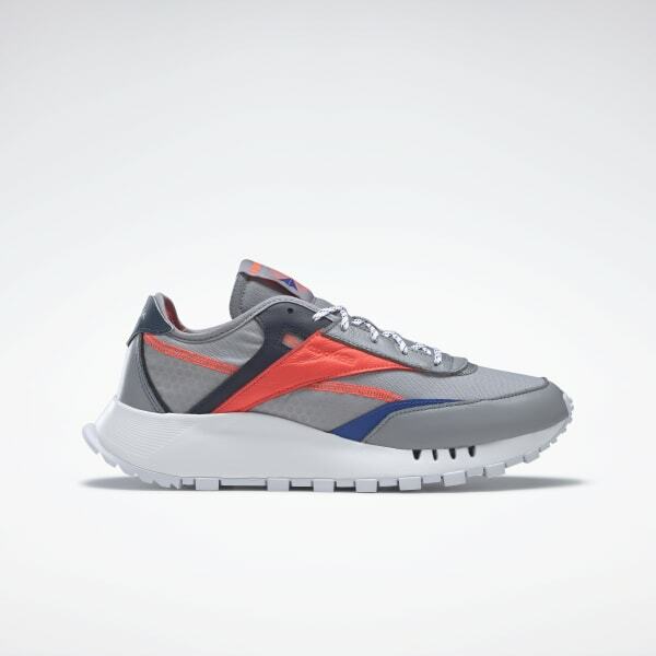 Reebok Men's Classic Legacy Pure Sneaker Size 6M FZ2921 Gray/Orange