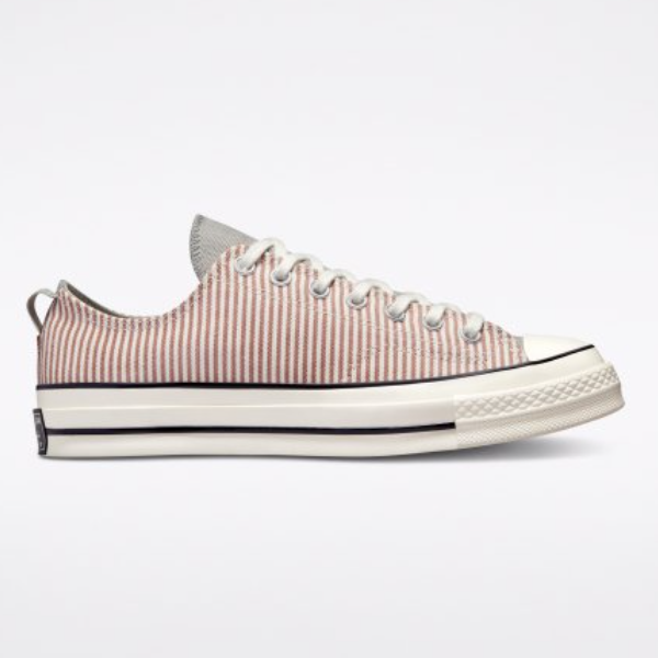 

Кроссовки Converse Chuck 70 LO-FI Craft - A00474C Expeditedship, Grey / burgundy stripe, Converse Chuck 70
