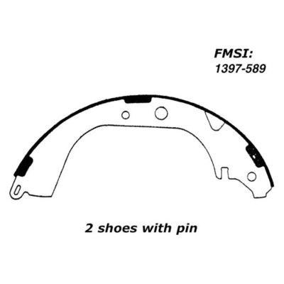 FRONT And REAR Ceramic Brake Pads + Brake Shoes For Toyota 4Runner, Tacoma