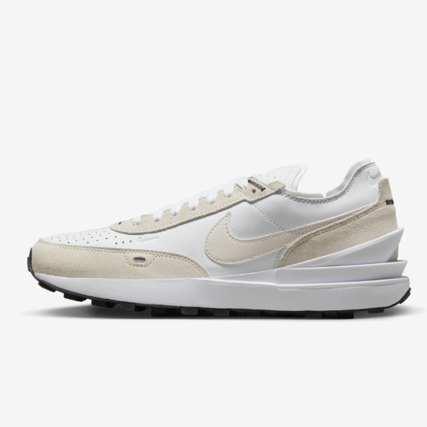 

Кожаные кроссовки Nike Waffle One Phantom / Summit White (DX9428-100), Nike Waffle One Leather