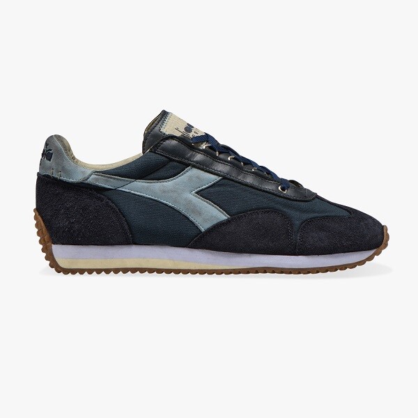 Обувь Diadora Heritage EQUIPE H Dirty Stone Wash Evo Sneaker Unisex Blue Classic