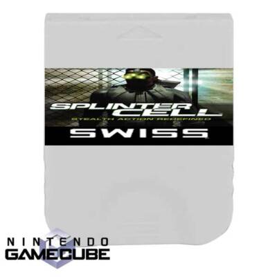 Splinter Cell SWISS Loader SD2SP2 Plug and Play GameCube Memory Card
