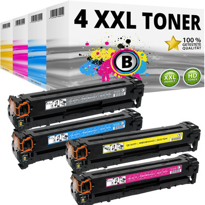 4 XL Toner für HP LaserJet Pro 200 Color M251n M251nw M276n M276nw 131X 131A SET