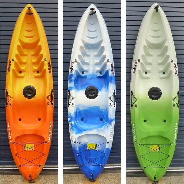 Mamboola Edge Sit on Top single person kayak with back rest & paddle