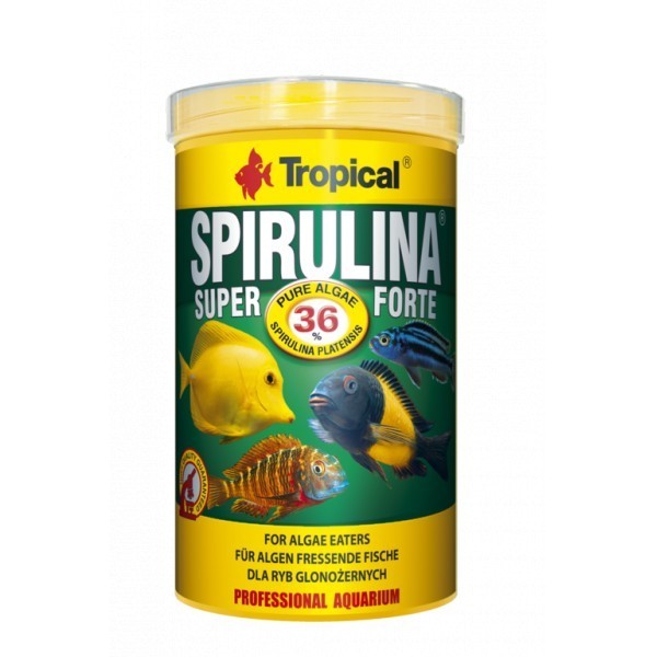 Tropical Super Spirulina Forte Flake 36% Algae AFRICAN