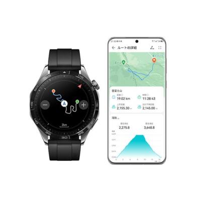 Pre-owned Huawei Pnx-b19 [smart Watch  Watch Gt4 46mm/black 55020bha]