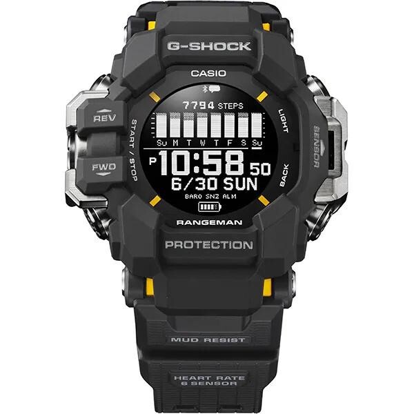 GPR-H1000-1JR G-SHOCK MASTER OF G series Rangeman Men Black