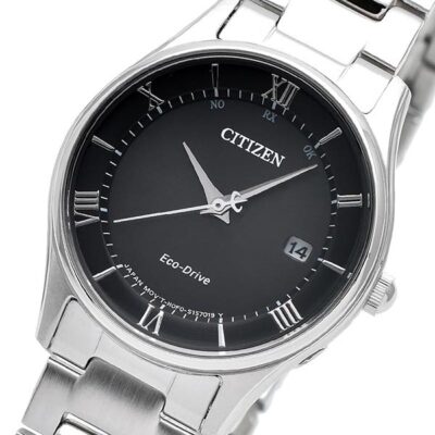 Pre-owned Citizen Watch  Collection Eco Drive Radio Clock Es0000-79e Ladies Jp