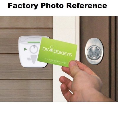OKIDOKEYS Enables Smart Lock Access With Wristbands Keycard Keychain S4T1@8612