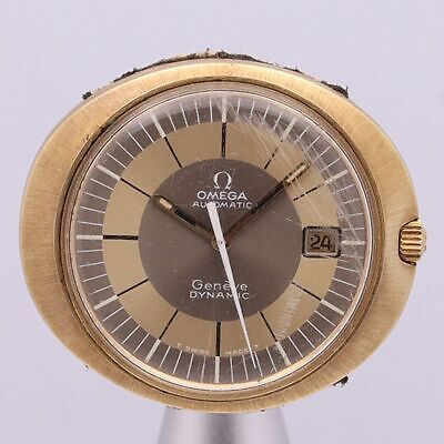 0 Omega At Tool107 Geneva Dynamic Gold Silver Dial Top Only Men'S Watch 1431Abc5