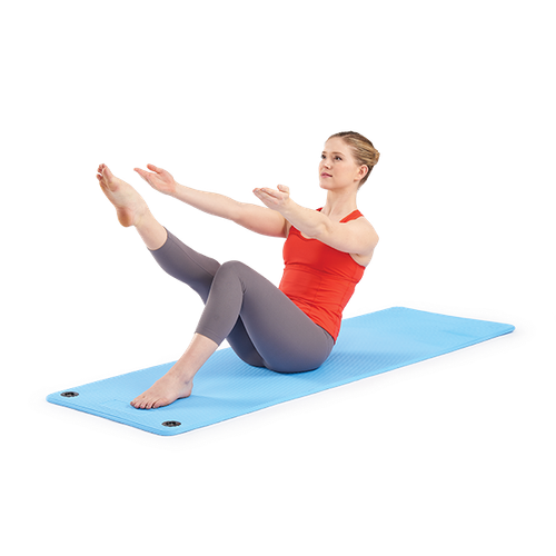 OPTP Pro Fitness Mat – Blue Non-Slip Durable Fitness Mat