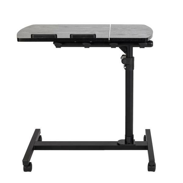 Adjustable Laptop Desk Portable Computer Stand With Swivel Wheels