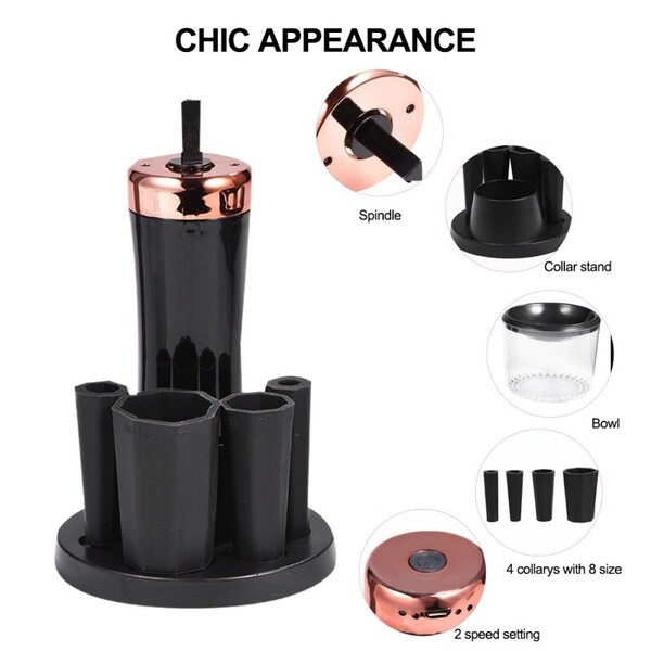 High Speed Automatic Electric Makeup Brush Cleaner with Disinfectant Lamp