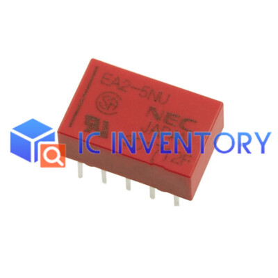 5PCS EA2-5NU DIP-10 COMPACT AND LIGHTWEIGHT Low Signal Relays DPDT 5VDC 1A