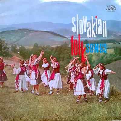 LP Ľudová Hudba Eugena Farkaša Slovakian Folk Songs CZECH LABEL Supraphon