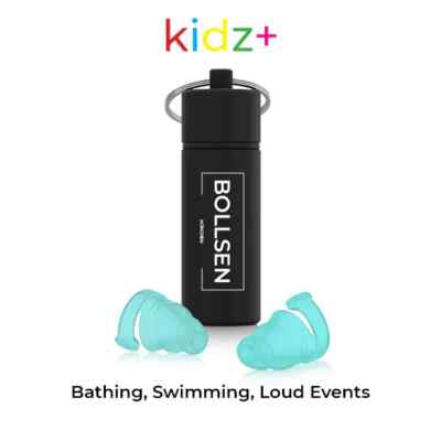 Ear Plugs Kids+ I Silicone Earplugs Swimming Bathing I Water Fun I Vent Tube NEW