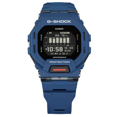 Pre-owned G-shock Casio  G-squad Gbd-200-2jf Men's Watch Bluetooth Digital Blue 2021