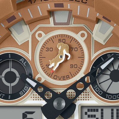 Pre-owned Casio G-shock Shiba Inu Akashiba Ga-100shb-5ajr Digi Ana Men's Watch 2024 Jp