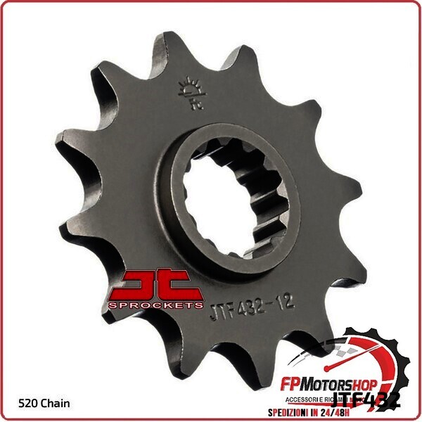PIGNONE TRASMISSIONE PER MOTO JT 432 Z16 JTF432.16 BETA JONATHAN 350 03-10
