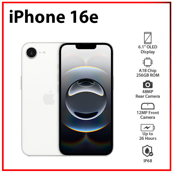 【新品同様】Apple iPhone 16e ホワイト 128GB iPhone 16e 『新品未開封』iPhone 128GB SIMフリー [ホワイト