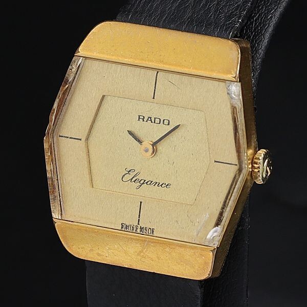RADO Elegance ゴールド メッシュバンド RADO Elegance ゴールド メッシュバンド