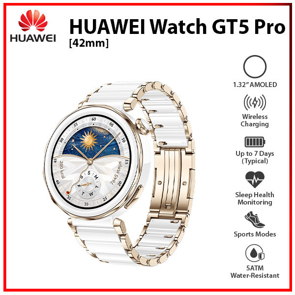 HUAWEI WATCH GT 5 Pro 本体と付属品 HUAWEI WATCH GT 5 Pro 46mm GLOBAL VERSION Titanium Silver