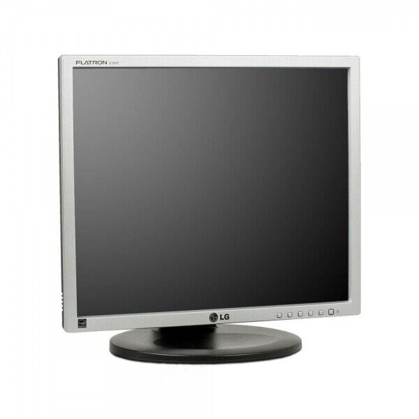 TFT LG Flatron E1910 19 Zoll Monitor PIVOT Silber