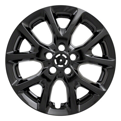 One Wheel Skin Cover Fits 2014-2017 Jeep Cherokee 17'' Gloss Black 10 Vent