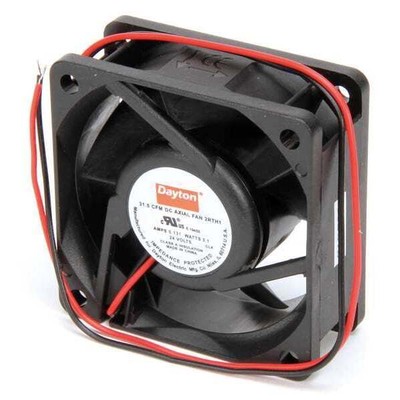 Dayton Axial Fan,Square,2-3/8'' H,31.5 CFM 2RTH1 Dayton 2RTH1 190735230237 Black