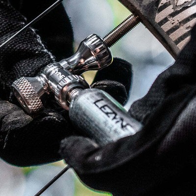 Lezyne Control Drive Co2 Head Only Gloss Silver