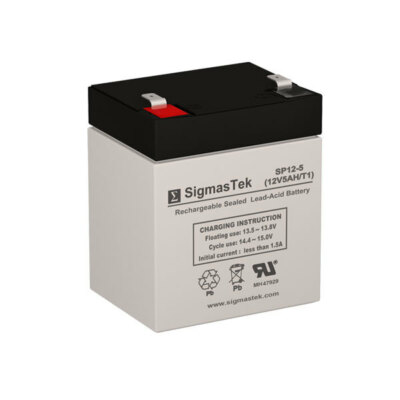 Casil CA1240 4.5 Replacement Battery (12V 5 AH F1 Terminal)