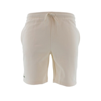 

Мужские теннисные флисовые шорты кремового цвета Lacoste Sport, Cream