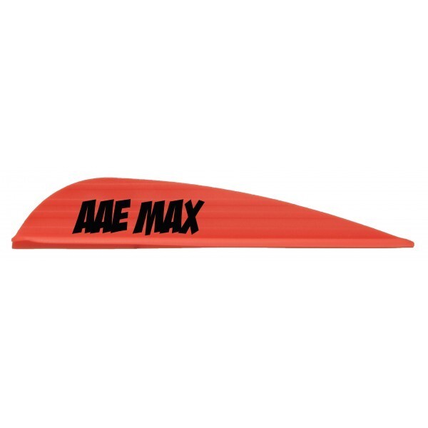 AAE MAX SEALTH 2.7" VANES - WHITE, BRIGHT GREEN, FIRE ORANGE, RED - 50 PACK