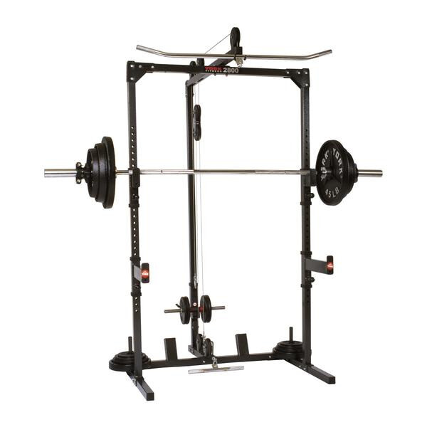 Squat rack with built in pulley system in Lisburn, County Antrim
