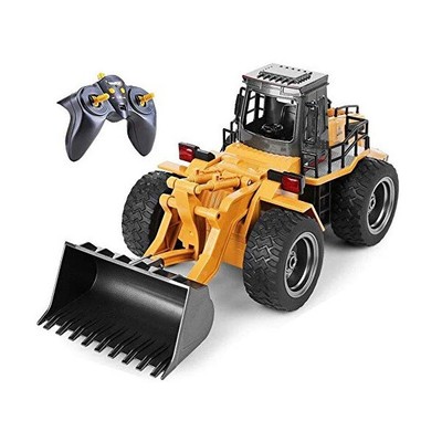 6 Channel RC Front Loader | Full Functional Remote Control Construction Tractor