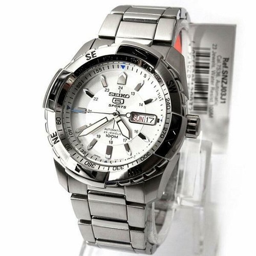 Pre-owned Seiko Men Japan 5 Sports 7s36 Sport Snzj03 Snzj03j1 Us4