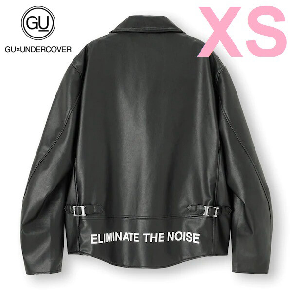 GU UNDERCOVER + X Faux leather jacket Jun Takahashi