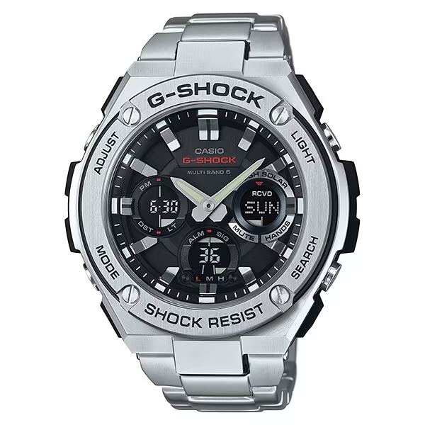 Pre-owned Casio G-shock Gst-w110d-1ajf Tough Watch Japan Domestic Version