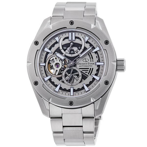 Pre-owned Orient Star Rk-av0a02s Avant-garde Skeleton Mechanical Automatic Watch 42.6mm