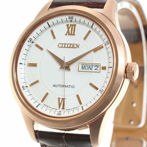 Pre-owned Citizen Collection Ny4052-08a Automatic Mechanical Japan Made Mens Watch Us4