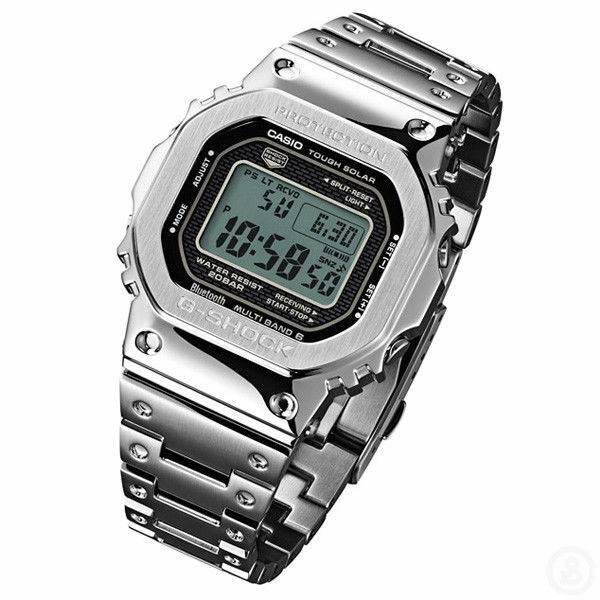 Pre-owned Casio Japan  G-shock Gmw-b5000d-1jf Atomic/radio Controlled Watch