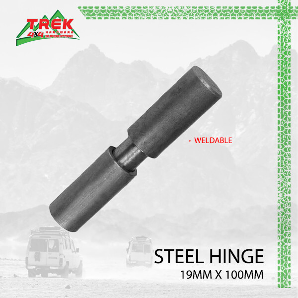 1x  Hinge Steel Weld On Weldable 19mm X 100mm Door Window Trailer Ute 4WD Truck