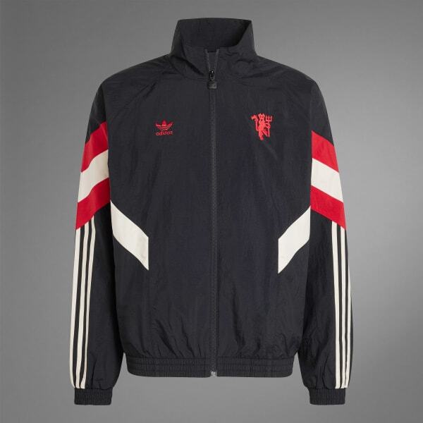 adidas Manchester United ナイロンジャケット Adidas Manchester United FC Windbreaker Jacket sz XL Red