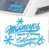 Mooneyes MOON Pinstripe Sticker Decal Tikki Surf Aloha Californien Hawai Kustom