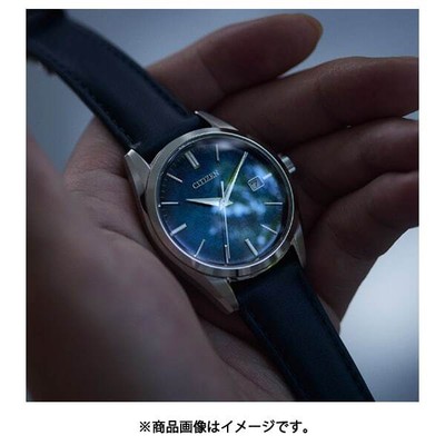 Pre-owned Citizen Collection Nb1060-12l Blue Lacquer Dial Men's Wristwatch In The Box