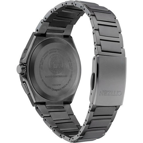 Pre-owned Citizen Attesa Cb0215-51e Act Line World Time Titanium Japan Import